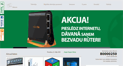 Desktop Screenshot of kopideja.lv