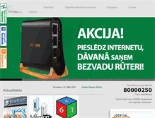 Tablet Screenshot of kopideja.lv